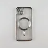 Futrola silikonska Magsafe za Iphone 13/ srebrna