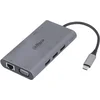 DAHUA TC39 Docking station i čitač? smart kartica 9u1, USB-C 3.1 na 1xHDMI, 1xVGA, 3xUSB3.0, 1xLAN (RJ45), 1xSD, 1xTF, 1xPD