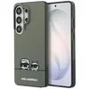 Karl Lagerfeld Ovitek IML Peekaboo Karl&Choupette MagSafe za Samsung Galaxy S26 Ultra črne barve