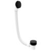 POLYSAN Komplet za kopalne kadi, click-clack, 1200mm, 72mm zátka, črna mat finish