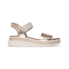 Skechers za ženske. 114415 Sandali Slip-ins BOBS Sun Ray Bronze (37), 5 do 8 cm, Ni, Priložnostno, Bronasta