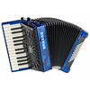Harmonika Bravo II 48 Blue silent key Hohner