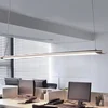 Arcchio Vinca LED obesek, 120 cm, 3.450 lm, 4.000 K - Študija/pisarna - Sodobni - bela, srebrna - Plastika