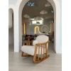 Atelier del Sofa Fotelja Kleamini 72x60x52cm Bela