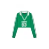 AND1 Majica 93 Airtex zelena/bela