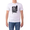 LES HOMMES Muška majica LLT216717P-1, Bela