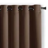 Rjava zavesa za delno zatemnitev 140x175 cm Kierra – Restilo