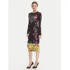 Versace Jeans Couture Vsakodnevna obleka 79HAO9P0 JS491 Črna Slim Fit