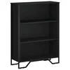 Regal za knjige crni 80x31x106 cm konstruirano drvo