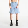 Kratke hlače Calvin Klein Jeans Linen Denim Utlity Shorts Blue S