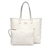 Guess Ročna torba Emelie Logo HWGP99 28240 Kremna