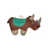 PafDog Rhino Rudy usnje in juta rjava 19cm