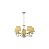 Diva Viseća Lampa 5X40W E14 Chrome / Gold