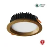 APLED - LED ugradna RONDO WOODLINE LED/6W/230V 3000K prečnik 15 cm masivni hrast