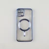 Silikonska futrola Magsafe Iphone 14 blue