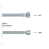 Brinoks crevo F-M 3/8x3/8-500mm Rosan