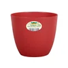 Pokrov za cvetlični lonec PATRICIE rdeča plastika d15x13cm