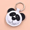 Panda kožni privesak za ključeve - 009