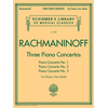 RACHMANINOFF:THREE PIANO CONCERTOS 1,2 & 3 TWO PIANOS FOUR HANDS