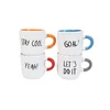 PORCELAN ŠOLJA 250ml 4/1 (COLOR/IN) DBX-WS28