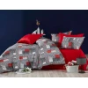 Aberto Design Set Double posteljine 478, 200x220cm, Sivi
