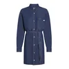 Calvin Klein Jeans Dolga srajca temno modra