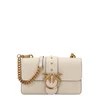 PINKO Torba za čez ramo LOVE ONE MINI ST. CL zlata/bela