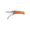 Lovski nož VERN KNIVES 2v1 skinner&gut hook - oranžen