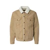 LEVIS  Prehodna jakna Type III Sherpa Trucker Jacket svetlo rjava