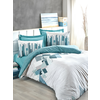 L`ESSENTIEL MAISON Ranforce posteljina (240 x 220) Nesto Petrol