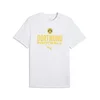 PUMA Borussia Dortmund ftblCulture Tee Men, Sports, White/Faster Yellow, XXL