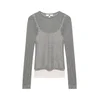 Pull&Bear Majica PACIFIC pegasto siva/rosé