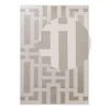 Siva/kremno bela preproga 120x170 cm Perles Onyx – Elle Decoration