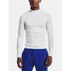 Under Armour Majica UA HG Armour Comp Mock LS-WHT S