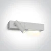 ZIDNA SVJETILJKA LED 3+6W 480lm 3000K BIJELA 30CM LIJEVA