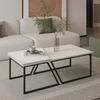Hanah Home Set Stolova za dnevnu sobu Verona P0024623, Beli