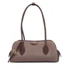 Calvin Klein Ročna torba Emblem Trio Suede Shoulder Bag LV04F3888G Bež