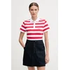 Barbour polo ženska majica bombažna Ashbourne