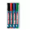 Flipchart marker 383 1-5mm, kosi vrh, set 1/4
