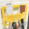 Hanah Home metalni zidni organizer Met Gnz-Y107, žuti