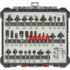 Komplet raznih glodala, 30 komada, prihvat 8 mm Bosch