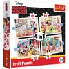 Trefl Slagalica Minnie Mouse, 4 komada, 71 deo