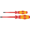 WERA Set šrafcigera 165 PZ / S # 1 + 2 Kraftform plus serija 100 2/1 crveni
