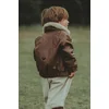 Otroška usnjena bomber jakna Donsje Yuki Leather Jacket Bear rjava barva, 4058502