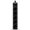 CyberPower produžni kabl sa prenaponskom zaštitom/B0520SC0/5xšuko/1/8m