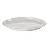 ZONE Desertni krožnik EAU 20 cm, bela, porcelan, cona Danska