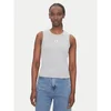 Calvin Klein Jeans Top siva/rdeča/bela