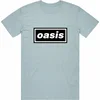 Oasis majica Decca Logo Modra S