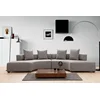 Atelier del Sofa Ugaona garnitura Gondol 105x70x360cm Siva