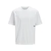 JACK & JONES Majica UNION črna/bela